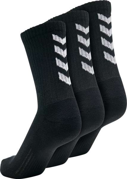 Hummel 3er Pack Socken schwarz